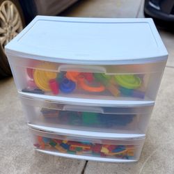 Magnatiles, Duplos and Marble Run
