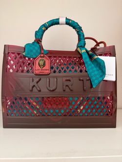 KURT GEIGER / SMALL JELLY TOTE BAG