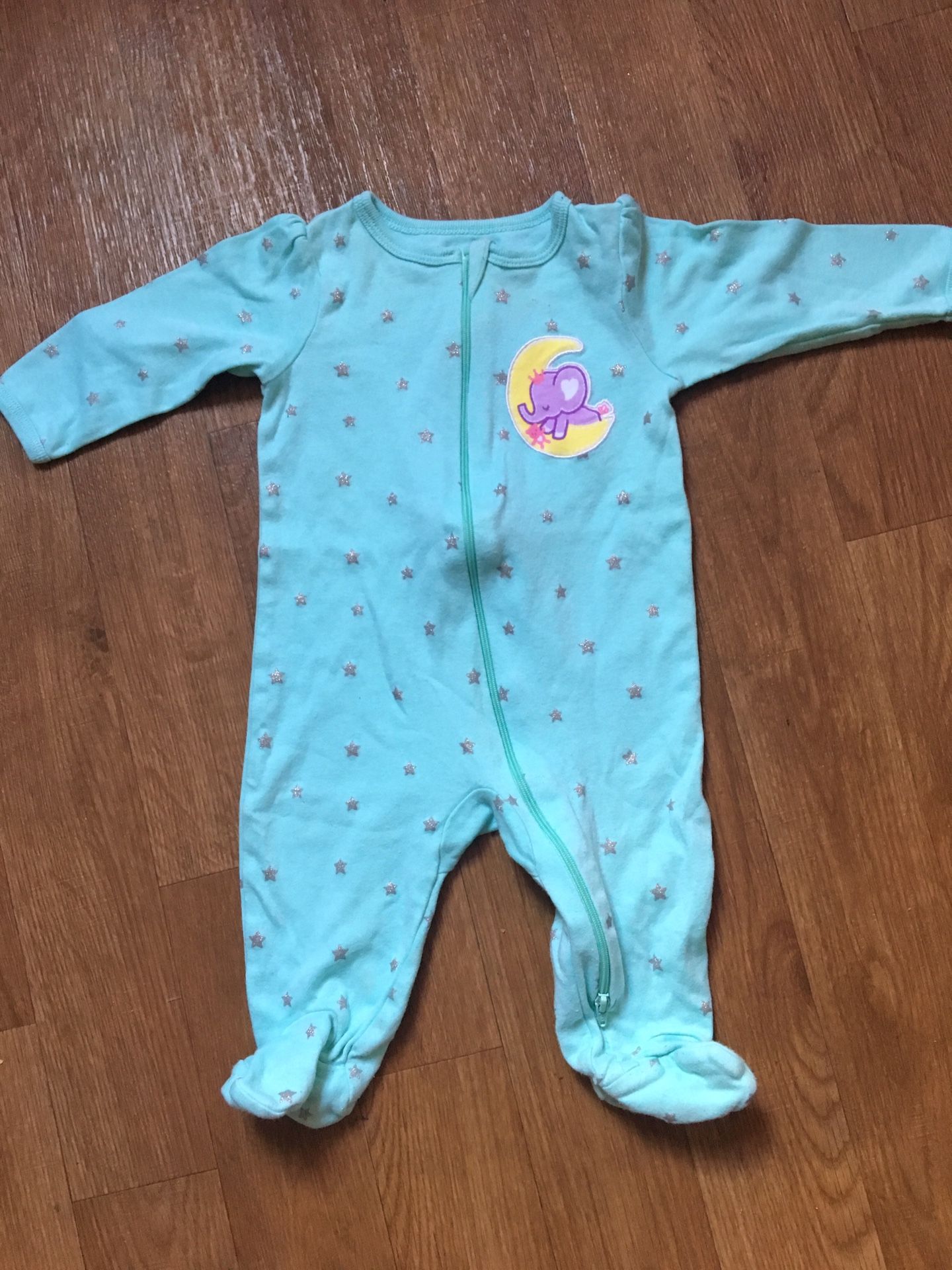 Babygirl pajamas 3/6 months
