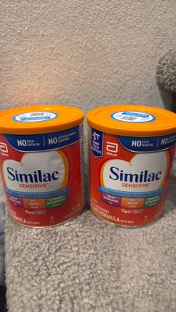 Baby Formula Similac Sensitive 12.5oz 2 Cans