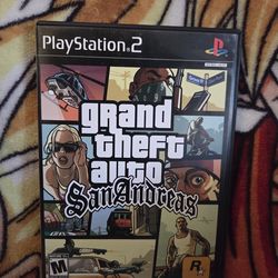 Grand Theft Auto San Andreas for Playstation 2
