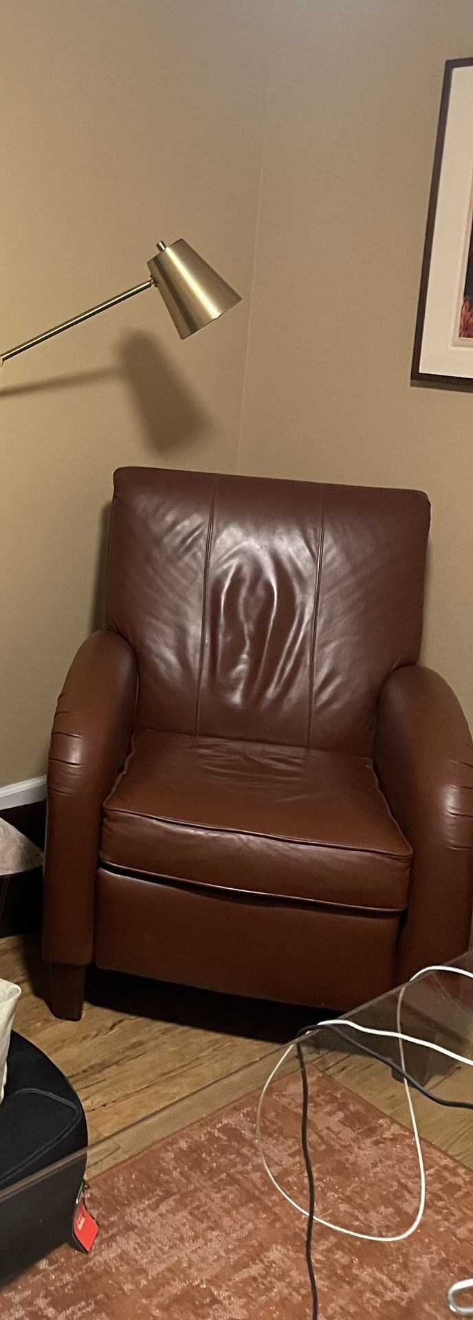 Leather Recliner 