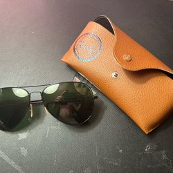 Ray Ban Aviators 62mm Glasses Men’s Dark Green