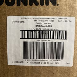 Dunkin' Original Blend Medium Roast Coffee K-Cup Pods - 60 Count