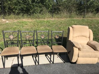 Dining room glass table set