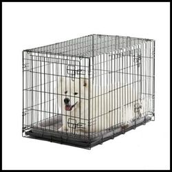 Brand new dog training, cage