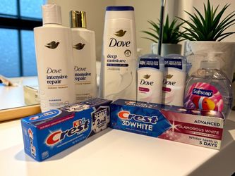 Personal Care Bundle Dove and Crest