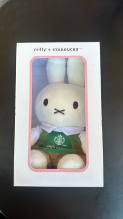 MIFFY X STARBUCKS COLLAB EXCLUSIVE EARLY RELEASE PLUSHY IN BOX