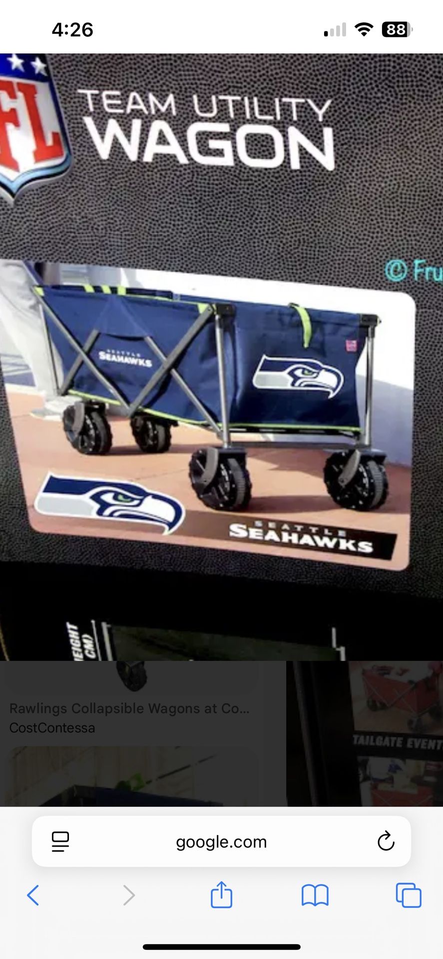 Seahawks Wagon