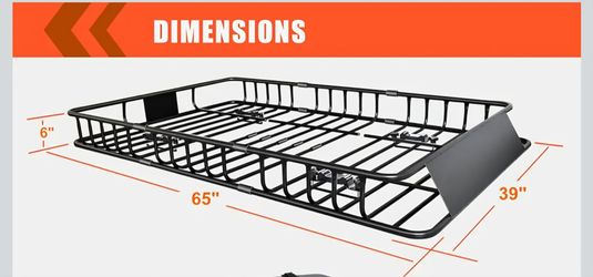 Roof Rack carrier basket