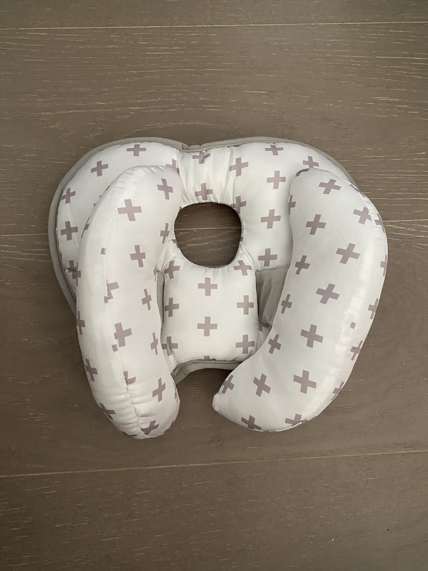 Kakiblin  Adjustable Baby Travel Neck Pillow - Flat Head pillow with banana neck