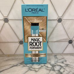 L'Oreal Paris Magic Root Rescue 10 Minute Root Hair Color, Light Blonde, 1 Kit. New/unopened