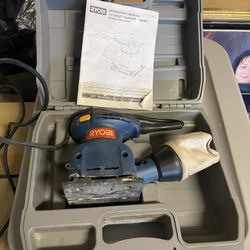 Ryobi 1/4 SHEET SANDER - S650D w/ manual + Box