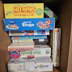 Box of Childrens Games