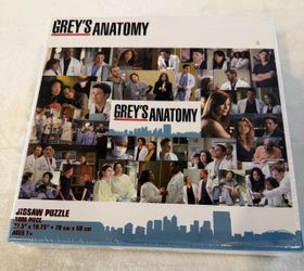 New 1000 piece Grey’s Anatomy Jigsaw Puzzle