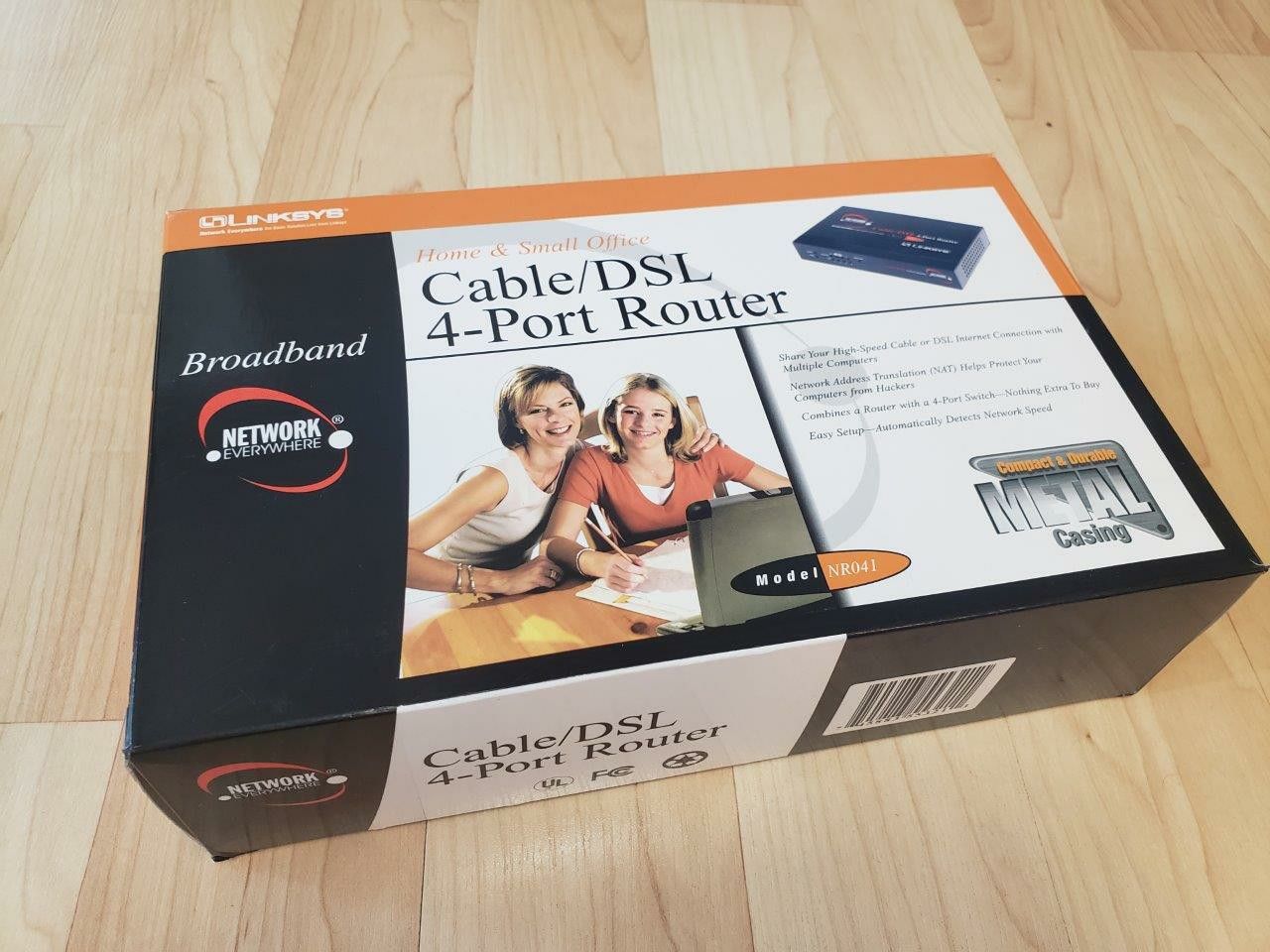 LinkSys NR041 Network Everywhere Cable/DSL 10/100 Wired Router