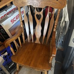 Wood Rocking Chair