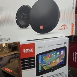 Boss Radio With Jbl Speakers