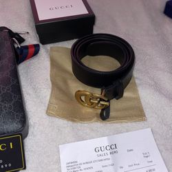 Gucci Belt And Bag. 