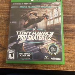 Tony Hawk Pro skate 1&2 Xbox One 