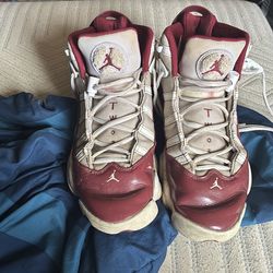 Jordan’s size 11 Burgundy