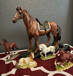 Horse Figurines 