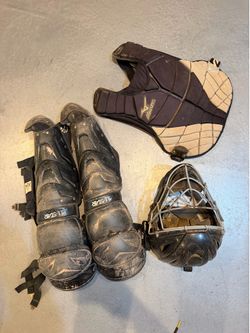 Catchers gear, allstar, mizuno