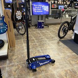 Duralast E118G 3 Ton Low Profile Floor Jack W/ Handle 11056608