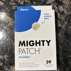NEW HERO MIGHTY PATCH INVISIBLE+ FULL SIZE PACK OF 39….$8!!