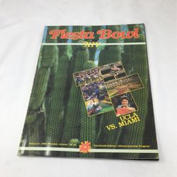 Fiesta Bowl XIV UCLA VS MIAMI  Magazine 