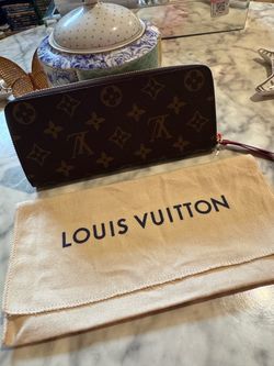 Louis Vuitton Clemence Zippy Wallet Fuschia