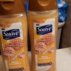 2 Pack Milk And Honey Scented Gentle Body Wash 