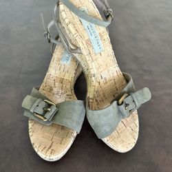 Stella McCartney Wedge Sandals Size: 8.5