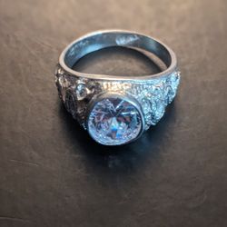 anillo de Plata #10.5