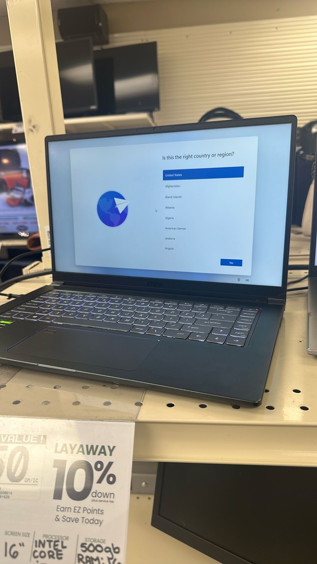 MSI Laptop
