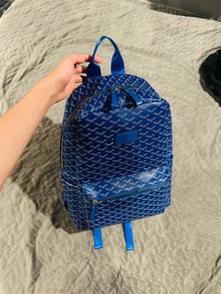 Goyard Blue backpack