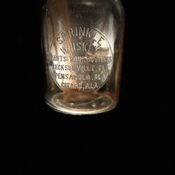 1 Gallon Antique Sprinkle Whiskey Bottle Mint
