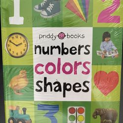 NEW Priddy Books Numbers Colors Shapes (Baby/Toddler Learning Book) – Sealed – Moving Sale