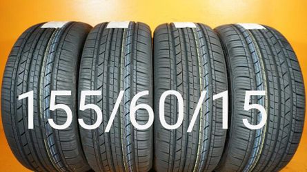 4 New Tires For Sale 155/60/15 We Service Motorcycle Tires