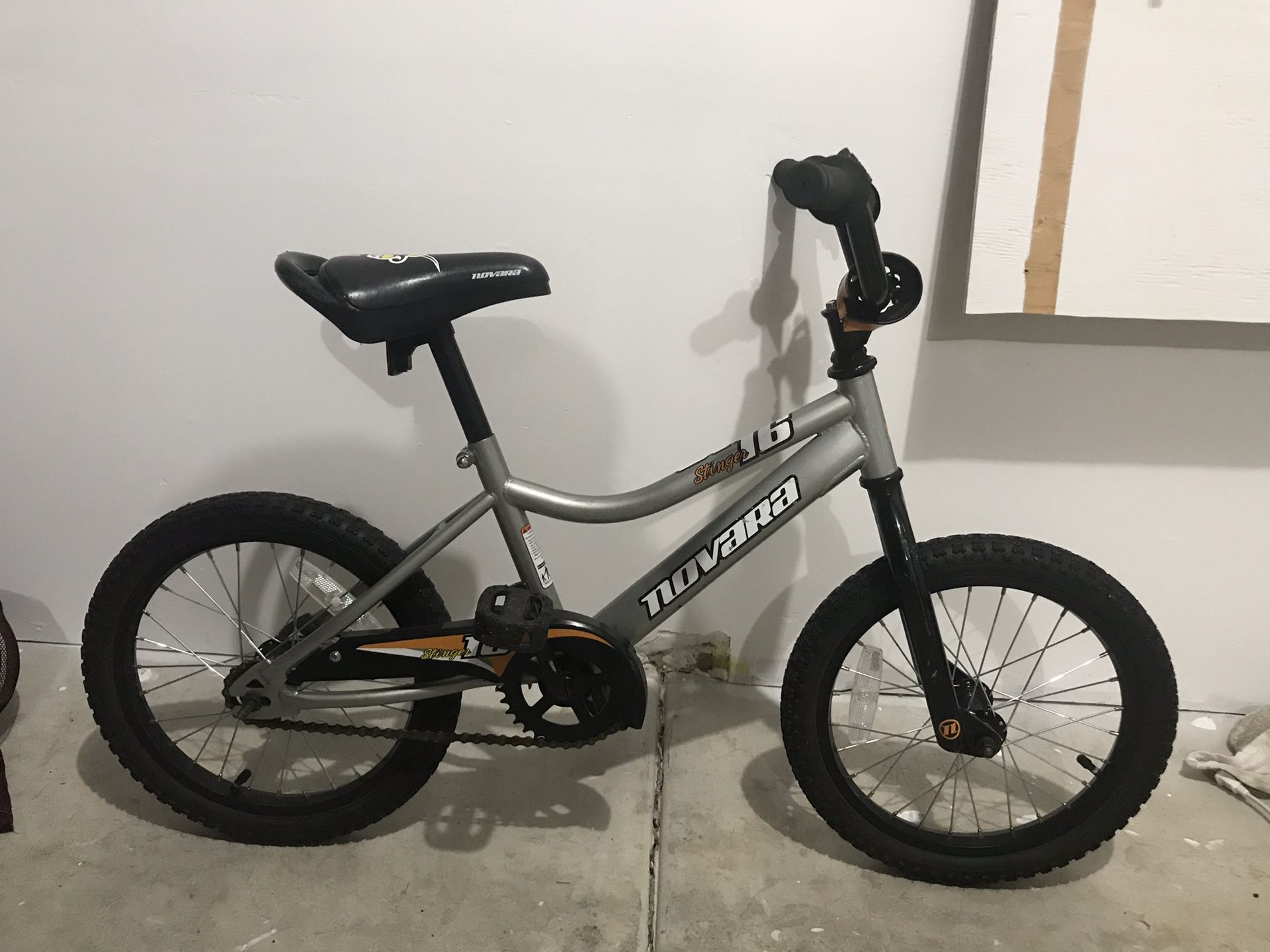 Kids 16” Novara Stinger bicycle bike
