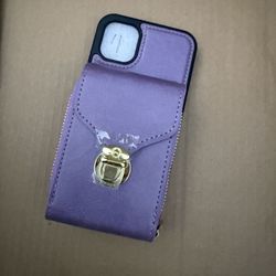iPhone 11 Wallet Case With Body Cross Strap