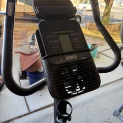 Elliptical And Exercise Bike