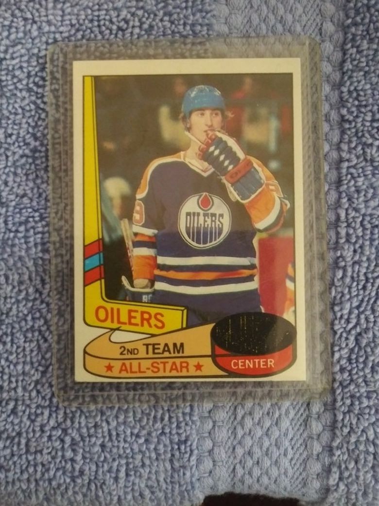 Wayne Gretzky's All Star Card