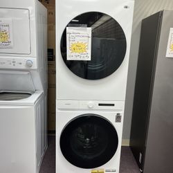 Gas Dryer WashTower, Samsung Open Box WashTower With 1 Year Warranty 