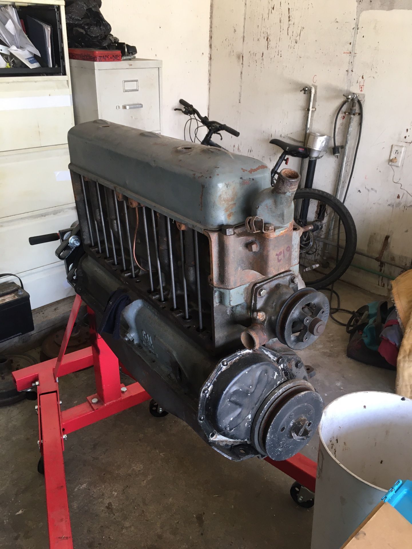 1936 Chevrolet 207 engine