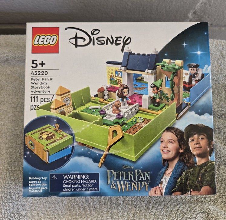 LEGO DISNEY PETER PAN & WENDY'S STORYBOOK ADVENTURE #43220