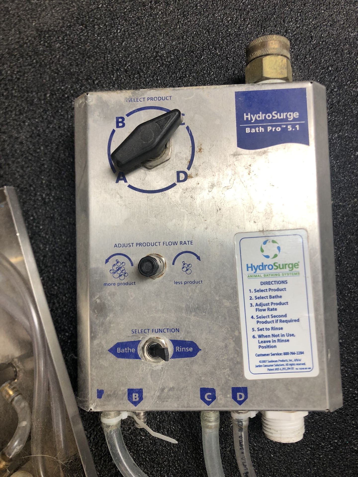 Hydro surge Bath Pro Dog Grooming Bather Box