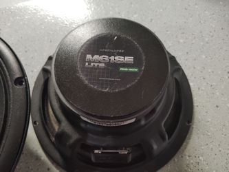 Par de medios deadbonce s elite 6.5 130rms 4homs cada 1 entrego calados