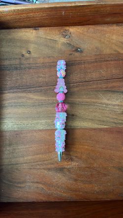 Care Bears Beaded Pen Handmade
