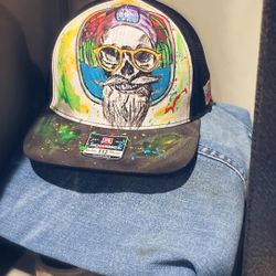 Custom Hand Paint Hats (read Description )